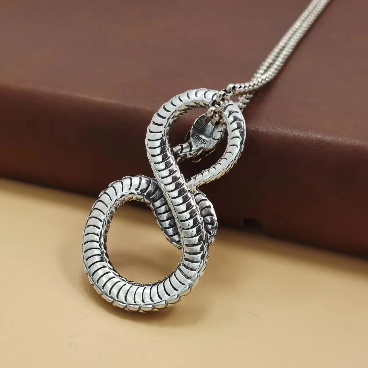 Кулон Jiaolong мужской из серебра 925 пробы уличная мода в стиле хип-хоп