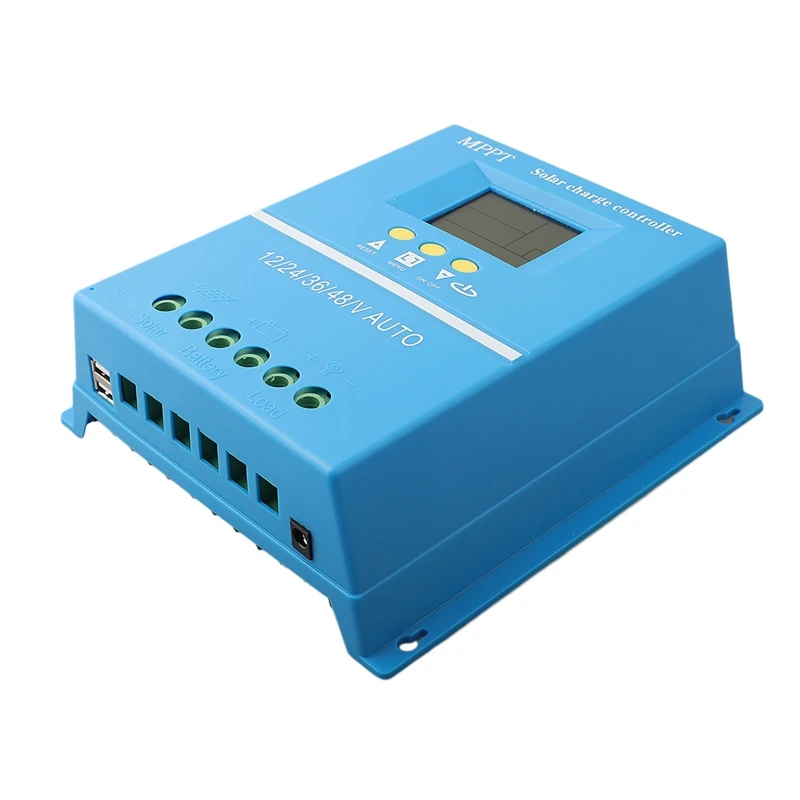Контроллер Заряда Солнечной Батареи MPPT 12 В/24 В/36 В/48 В Интеллектуальный Регулятор