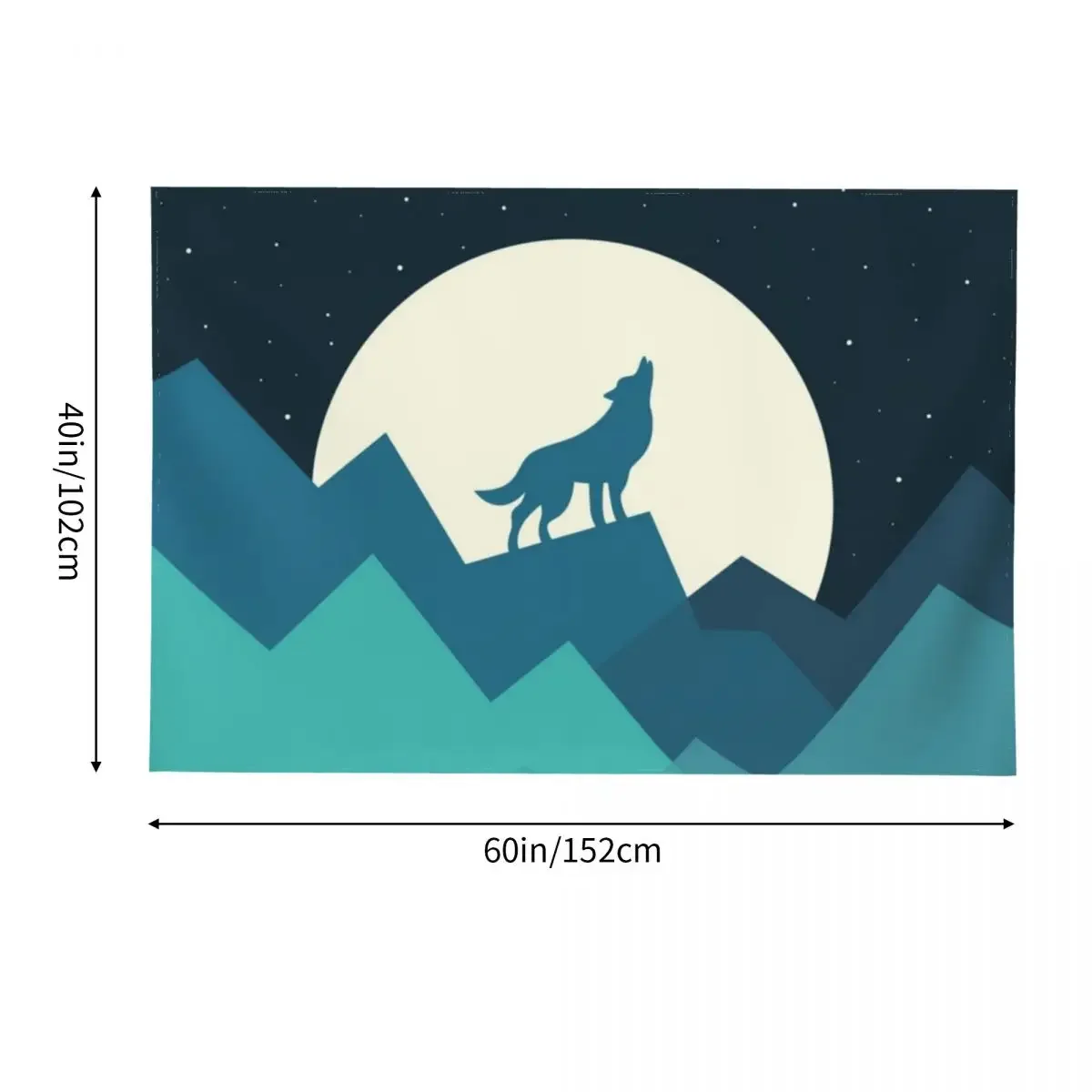 Гобелен Keep The Wild In You забавный настенный гобелен с милым декором