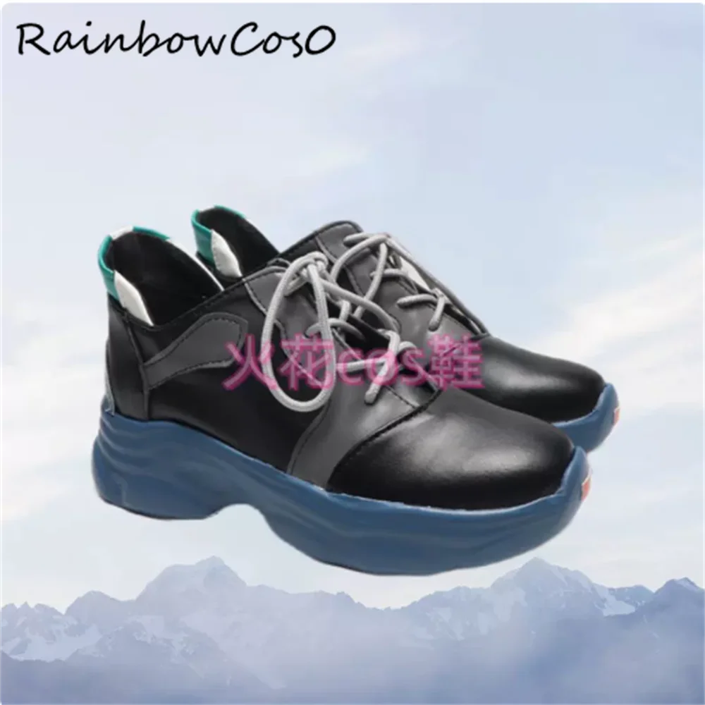 Обувь для косплея Qingyi Qing yi Zenless Zone Zero сапоги аниме Хэллоуин RainbowCos0 W4233