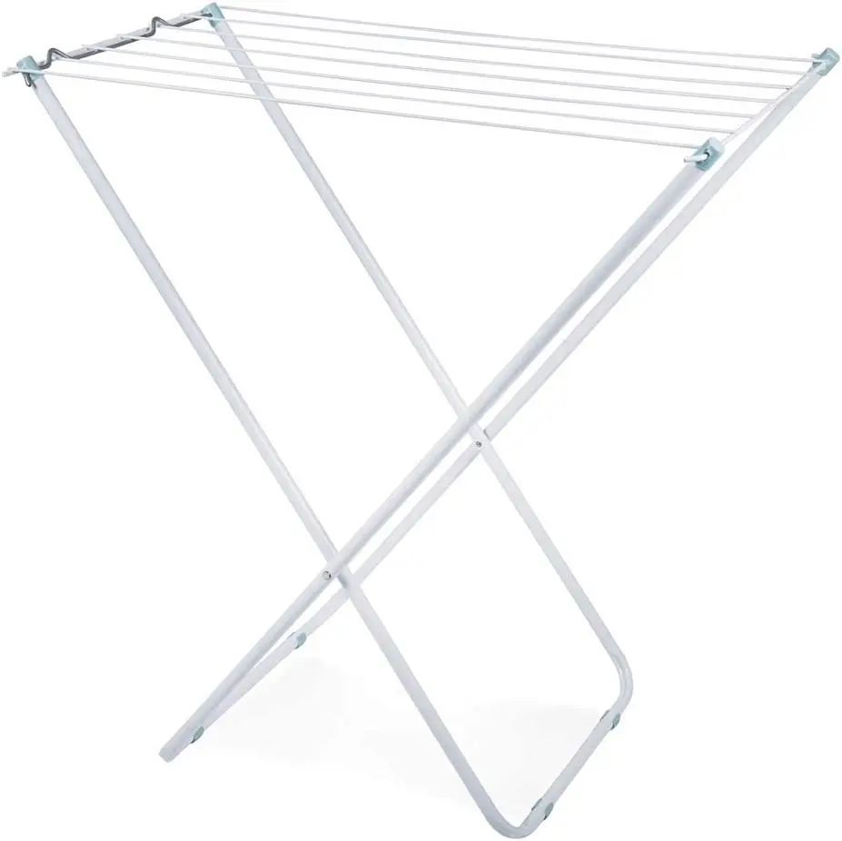 

Floor Stick Slim, Clothes Drying Rack Foldable Large Drying Hanger for Indoor and Outdoor Use