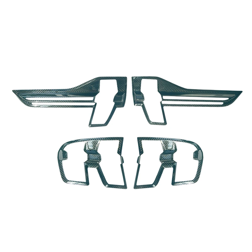 4 шт. задние фары из углеродного волокна для Ford Mustang Mach-E 2021 +