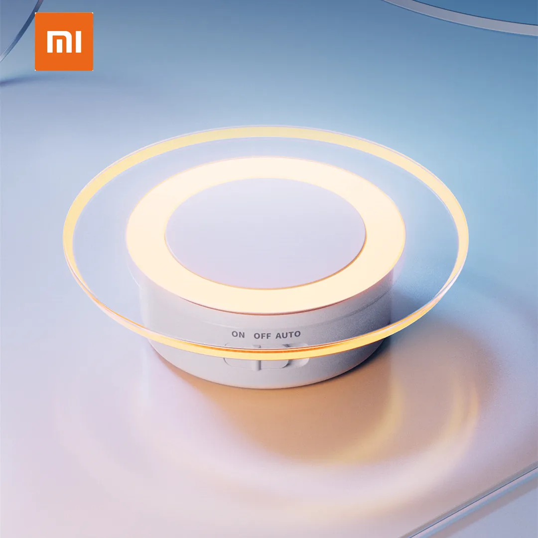 

Xiaomi Seebest Smart Night Light 0 Seconds Wake Up, Comfortable Soft Light, Dual Sensors for Human Body and Light Table Lamp