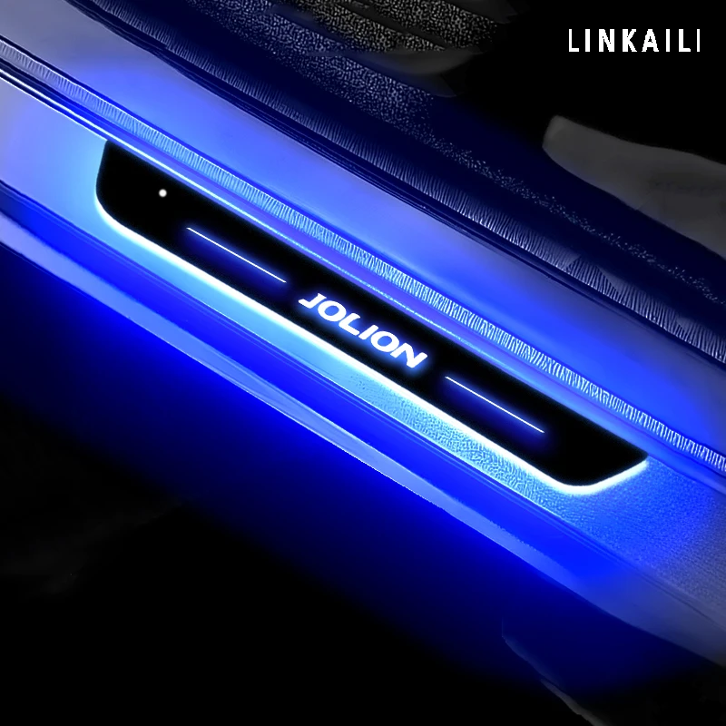 Подходит для Haval JOLION 2021 2022 приветственный порог автомобиля светодиодный