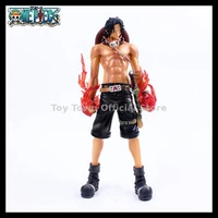 26cm one piece gk portgas d ace action figure anime toys collectible figurines model luffy brother figma gifts for children
