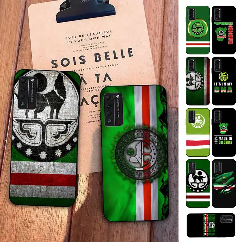 

Chechnya flag Phone Case for Huawei Honor 10 i 8X C 5A 20 9 10 30 lite pro Voew 10 20 V30