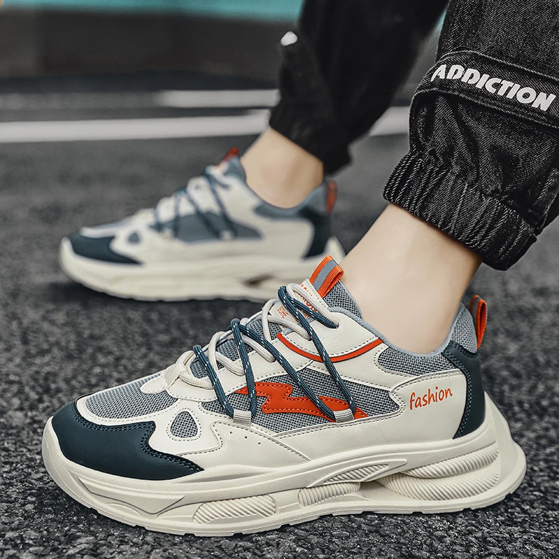 

Men's Shoes Fashion Sneakers Men's Casual Running Shoes Tennis Breathable Sports Shoes Outdoors Walking Jogging Gym