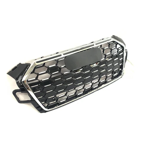 Решетка переднего бампера Rs5 B95 Sline Grill S5 Design ABS Grill для Audi A5 F5 Sportback 2020 2021 2022 2023 2024