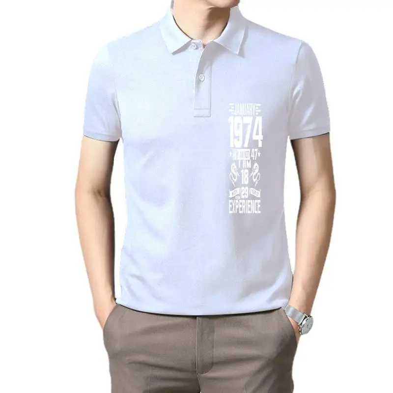 

2023 NEW January February March April May June July August 1974 YEARS shirt Men's Short Sleeve T shirt Printed Casual September