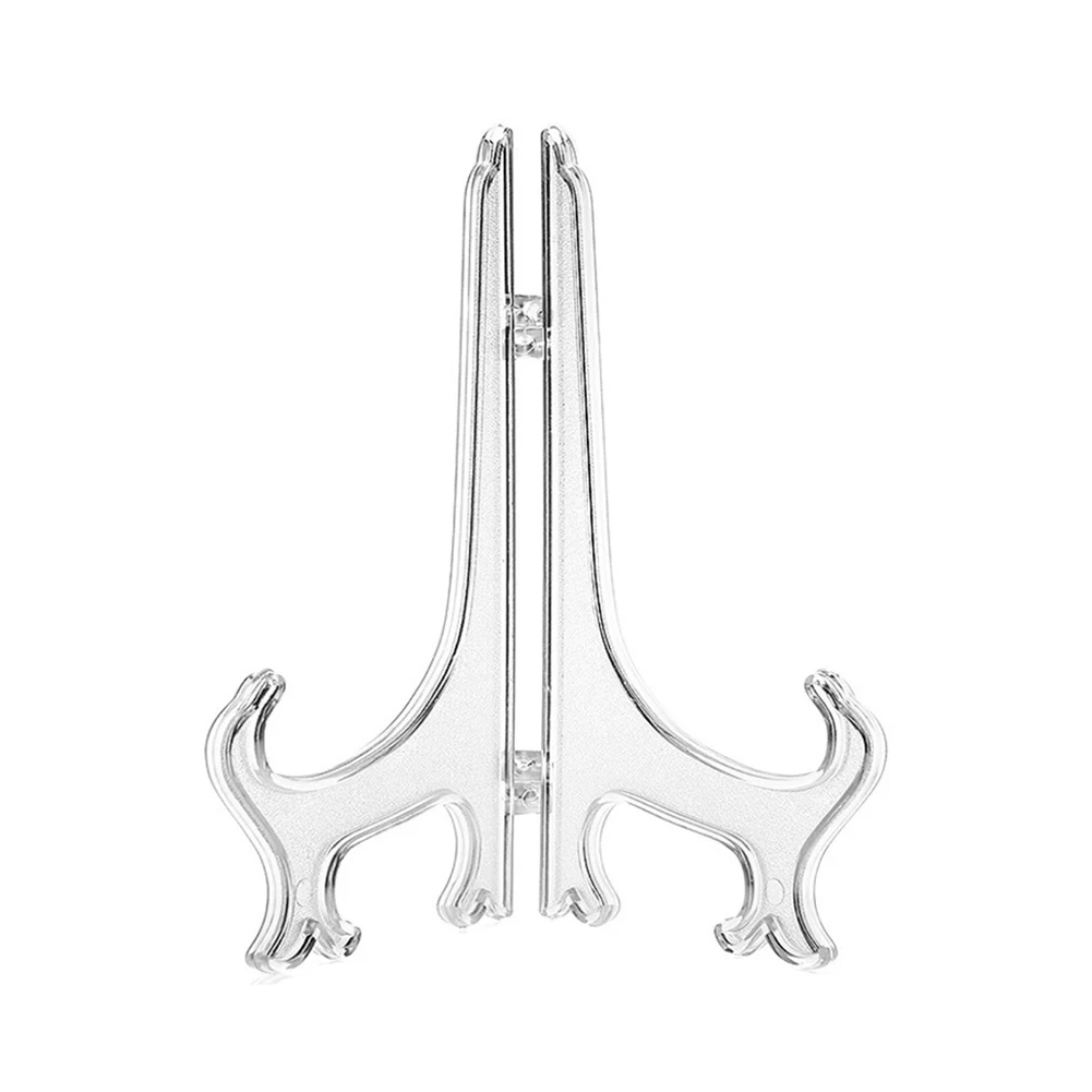 Высококачественная практичная стойка для подносов прозрачный держатель тарелок