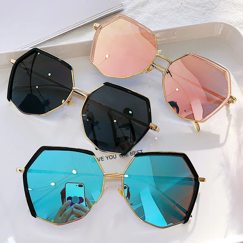 

Fashion Women Sunglasses New Luxury Polygon Sunglasses Unisex Thin Party Retro Sunglasses Outdoor Sunshade Thin Cycling Glasses