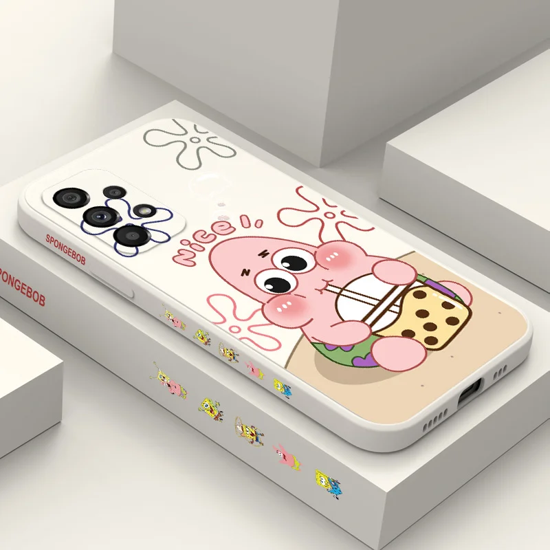 Milk Tea Baby Phone Case For Samsung A54 A34 A24 A14 A73 A53 A33 A23 A13 A03S A04 A04S A72 A52 A52S A32 A22 A12 A71 A51 4G 5G