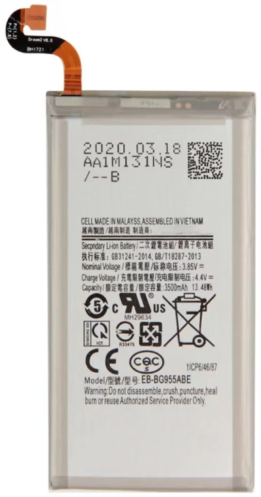For Samsung Samsung Galaxy S8 SM-G955 EB-BG955ABE Brand New 