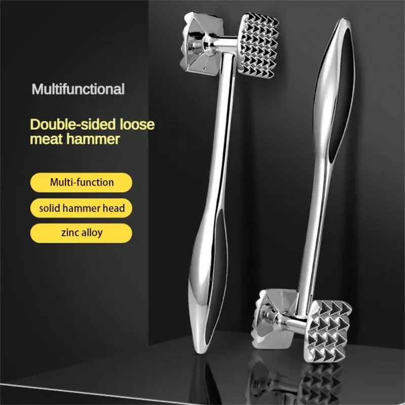 

Meat Tool Hammer Kitchen Needle Meat Kitchen Cooking Chops Pork Accessories Food Meat Loose Gadget Tenderizer Steak Household