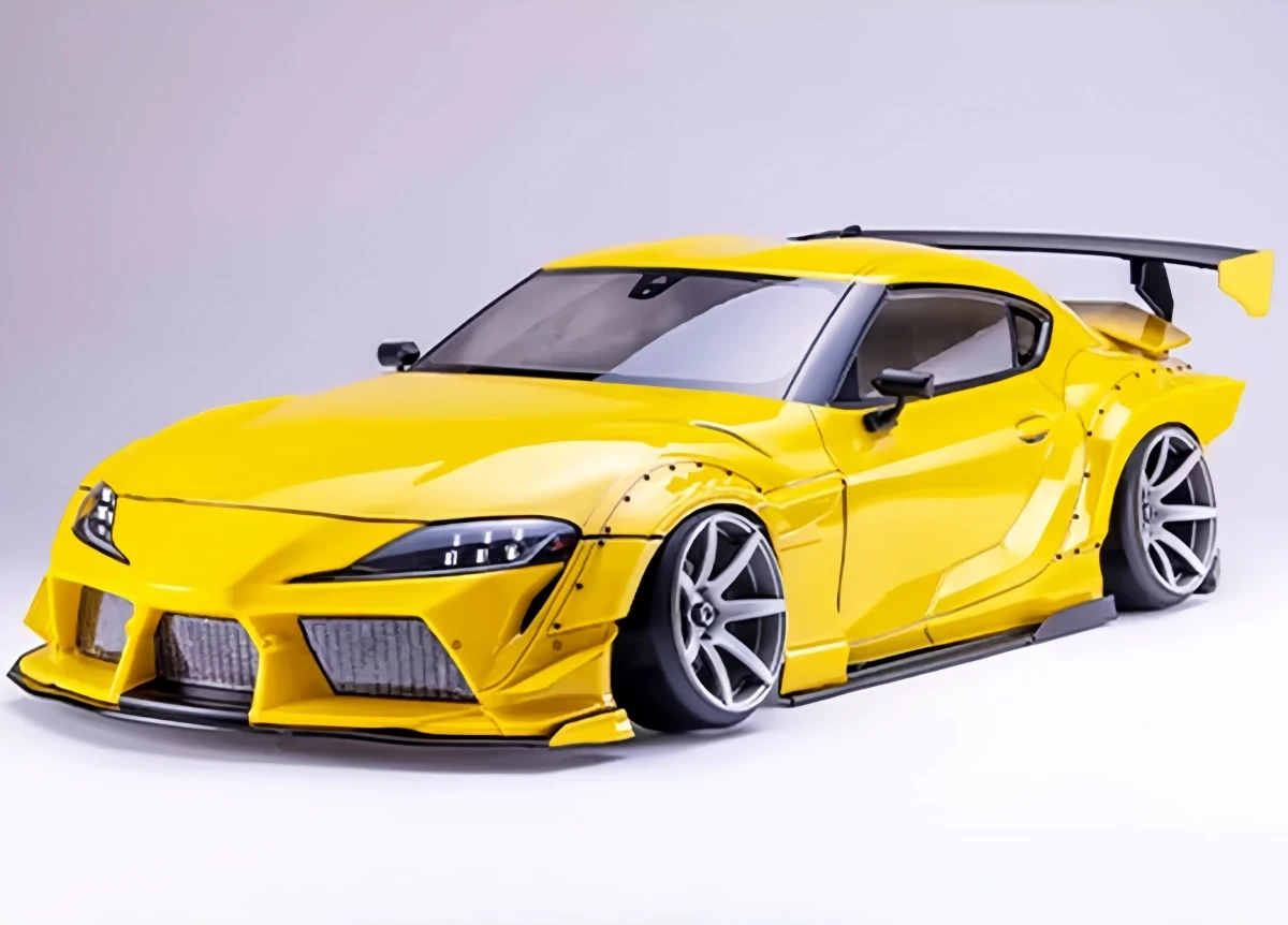 Корпус для радиоуправляемой модели WT90 110 A90 Weins Supra Clear (200 мм), совместимый с шасси для дрифта MST RMX Yokomo YD-2E Usukani Tamiya TT-02 3Racing D5 (art.: 3920da811ca1d) - 3920da811ca1d