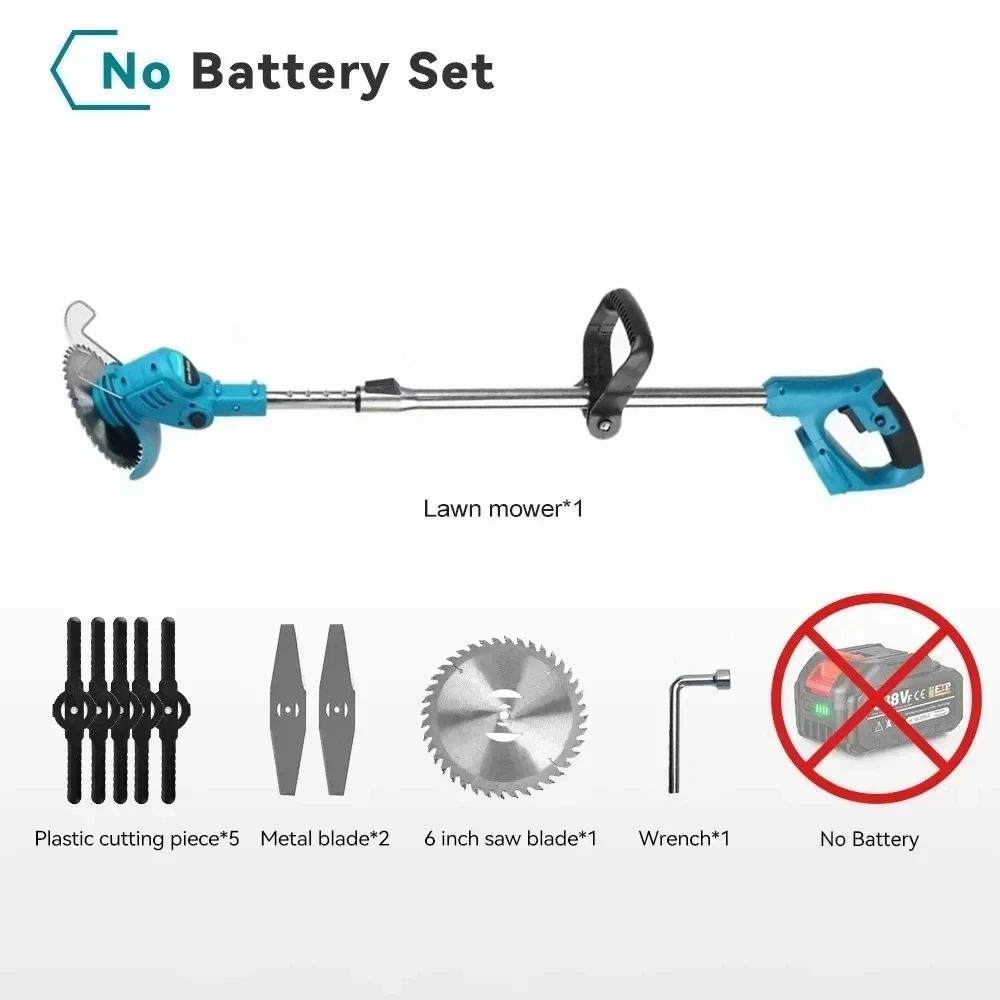 

Беспроводная газонокосилка Kakyoin 1850 Вт