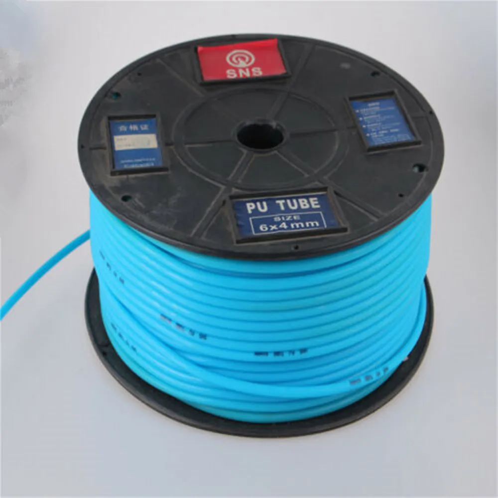 Гибкий полиуретановый воздушный шланг Топливный Газ трубчатый 4*2 5 мм 6*4 8*5 10*6 12*8