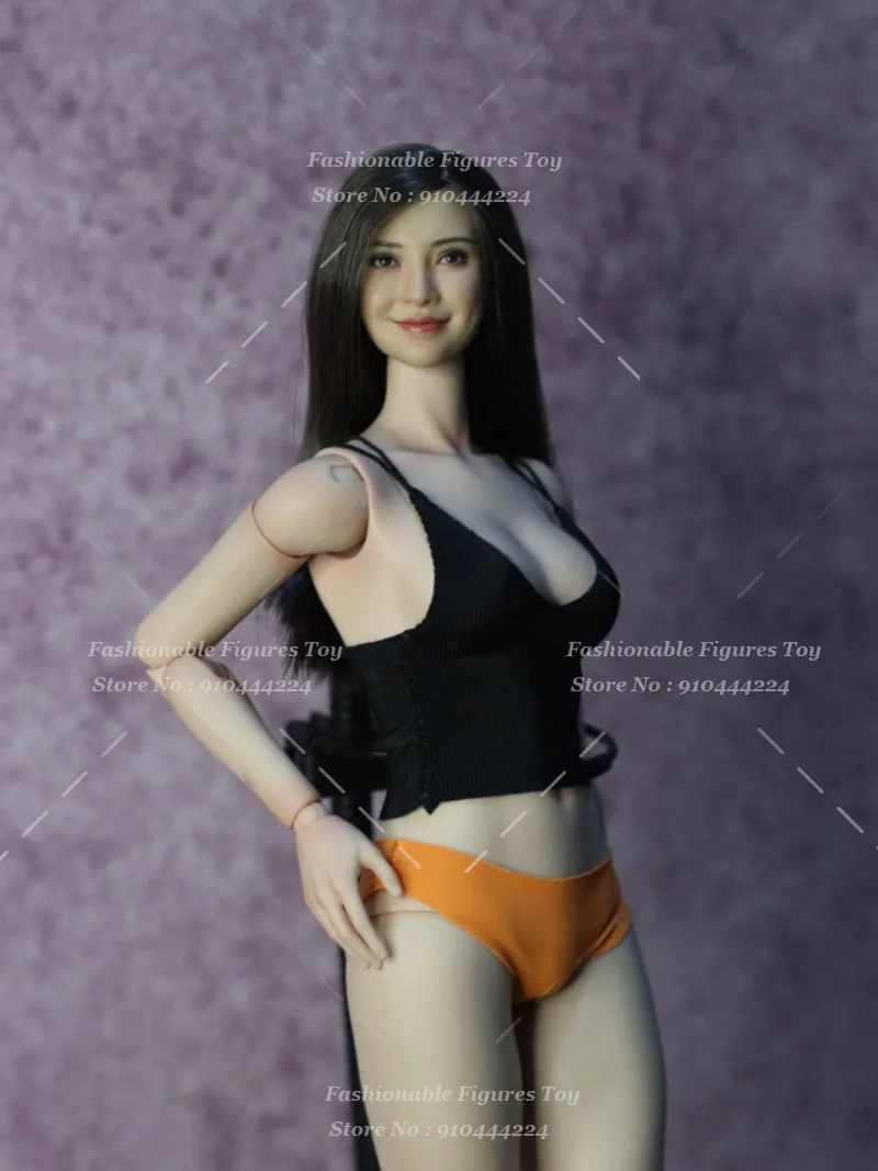DMTOYS масштаб 1/6 женские кроп-топы с солдатиками одежда повседневный тренд