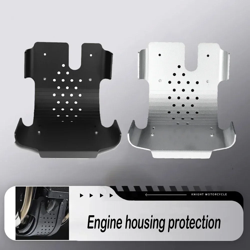 Черная передняя защитная перегородка для корпуса двигателя Bonneville T100 T120