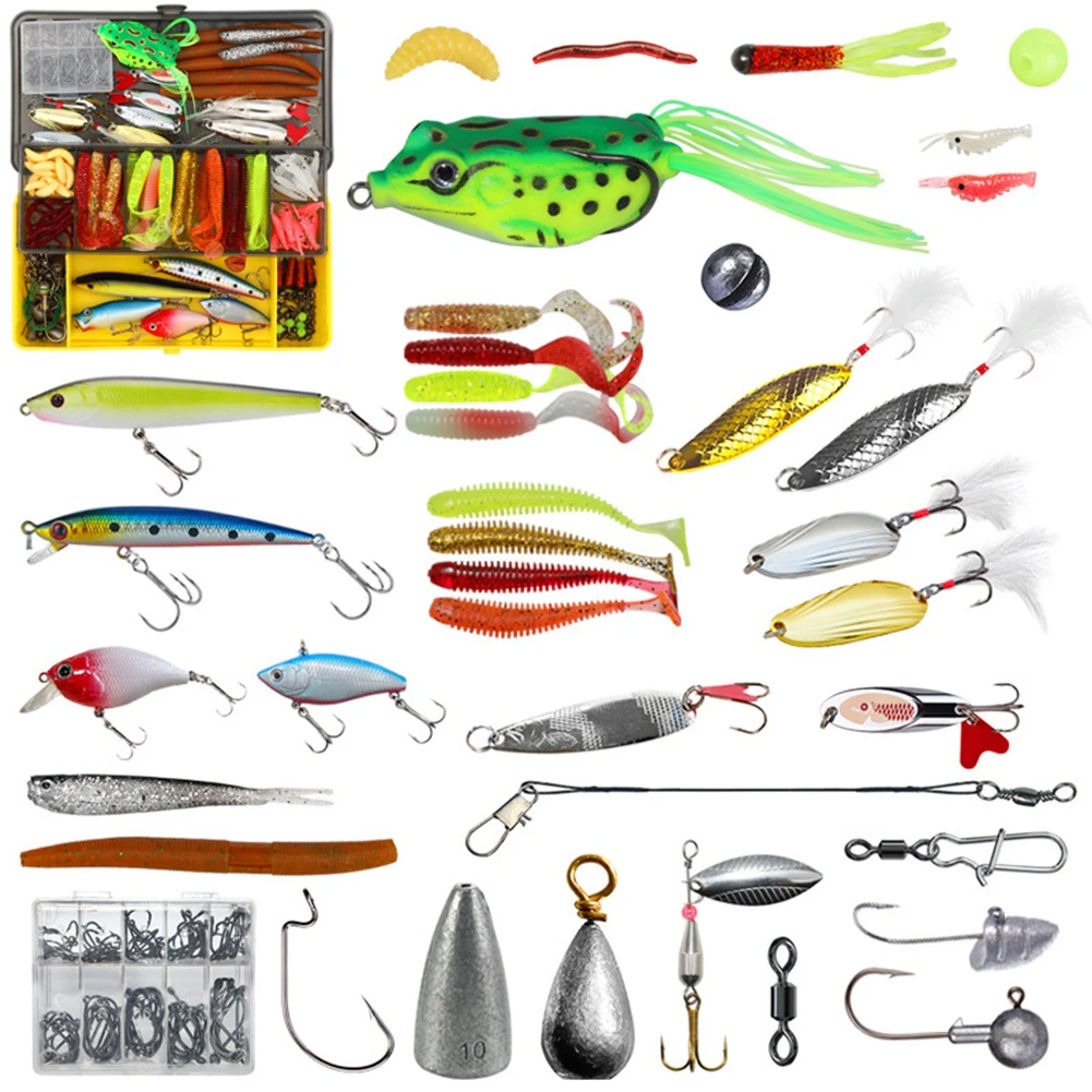 

Almighty Mixed Fishing Lure Kits Wobbler Crankbait Swimbait Minnow Hard Baits Spiners Carp Bait Set Fishing Tackle