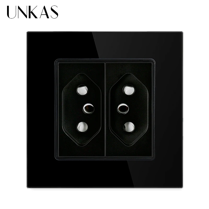 

Розетка сетевая UNKAS стандартная, 86 х86 мм, 110-250 в перем. Тока, 16 А