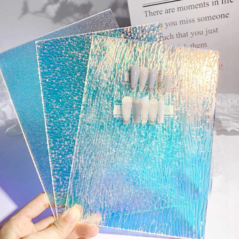 

1 шт., акриловая подставка для демонстрации ногтей