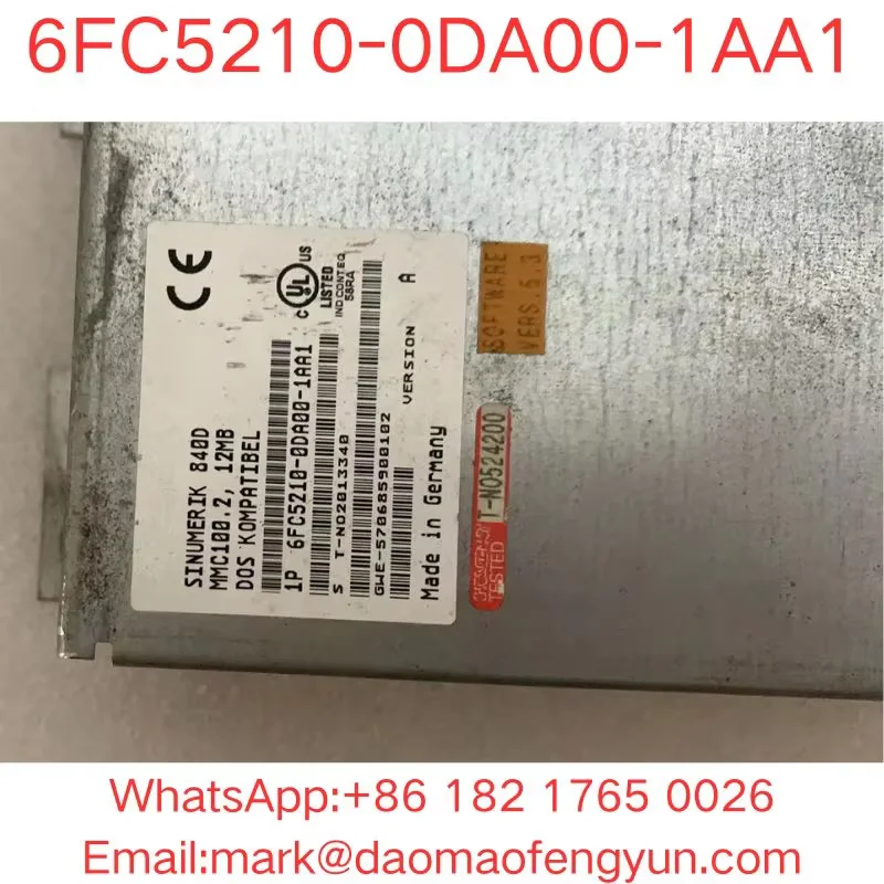 6FC5210-0DA00-1AA1 БУ, протестирован, исправен, в хорошем состоянии SINUMERIK FM NC810DDE840DDE MMC 100.2 (art.: 3920db85ffd2b) - 3920db85ffd2b