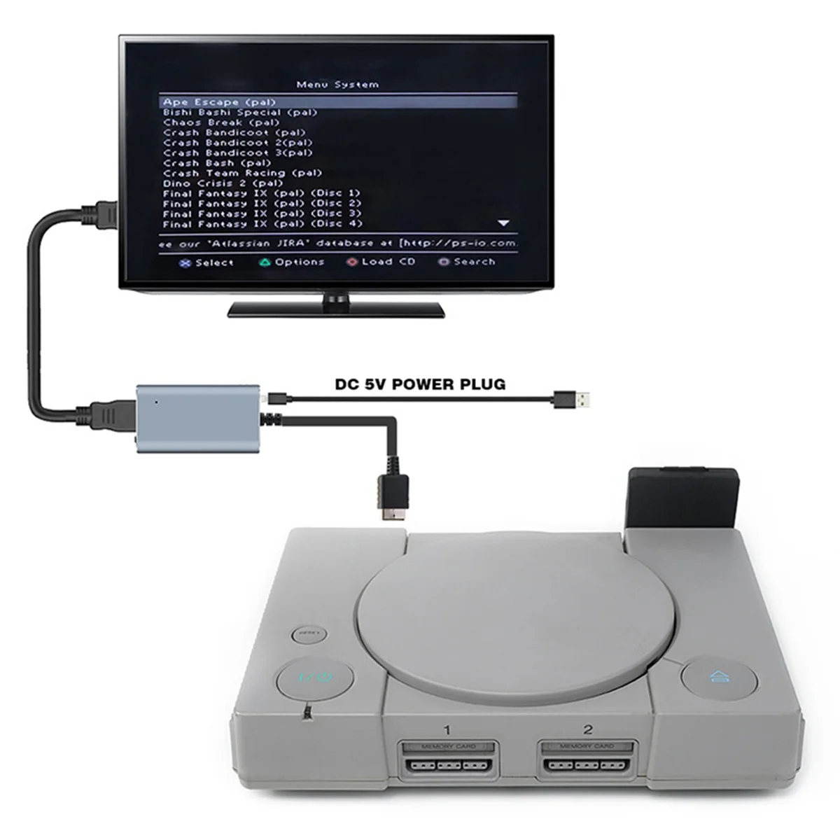 Симулятор оптического привода PSIO обновление игрового автомата в стиле ретро