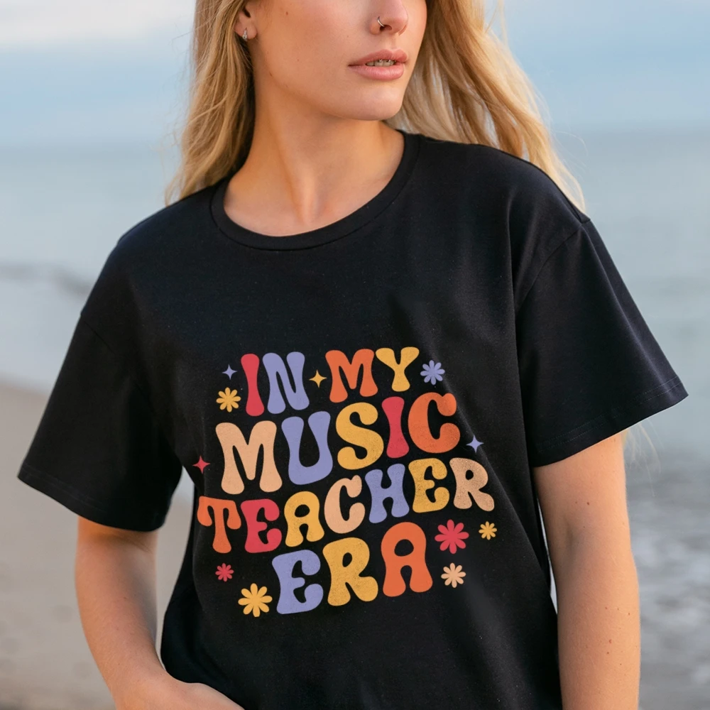 Рубашка с эпорой учителя моей музыки для начальной Одежда Снова в школу