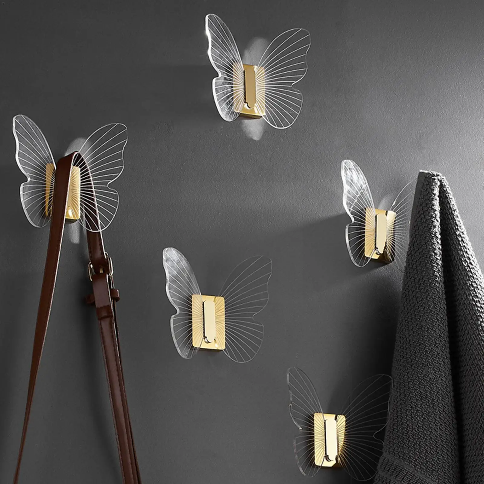 

Personalized Hook Storage Shelf Wardrobe Bathroom Organizer Hanger Shelves Hanging Cabinet Mug Cup Kitchen Under F7y5