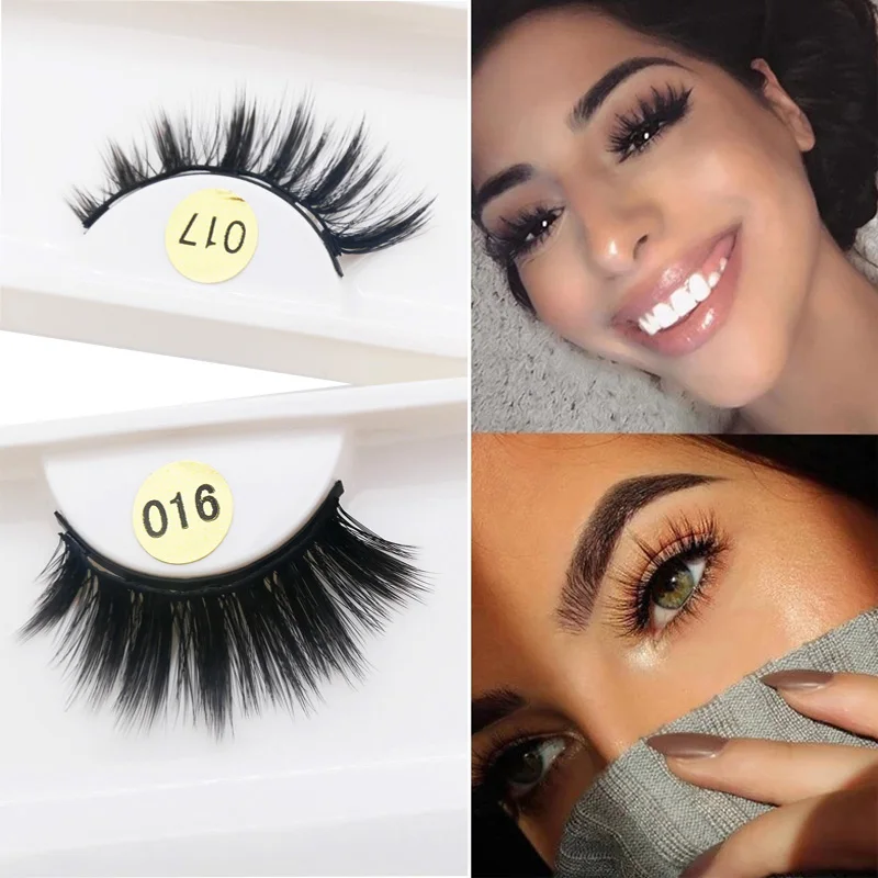 

Anlinnet 1 Pair Of Magnetic Eyelashes+Magnetic Eyeliner Combo Set 3D Artificial Mink Eyelashes Natural Thick Eyelash Makeup Tool