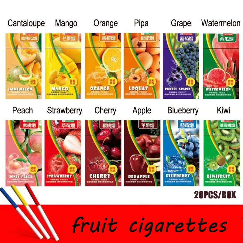 

strawberry blueberry Watermelon Mix Tea Cigarette Nicotine Free Men's Health Nicotine Free Men's Health Smoking Accessories