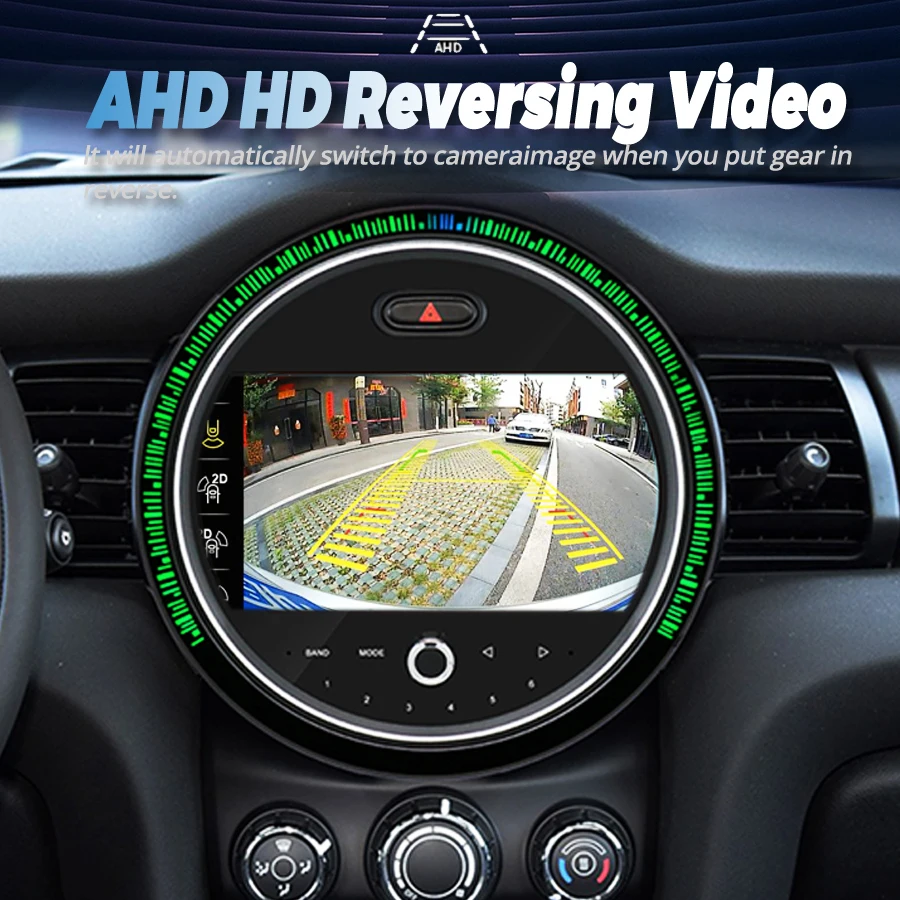 9-дюймовый двойной системный экран Android для BMW Mini F55 F56 NBT 2014 2015 2016 2017 Автомобильный