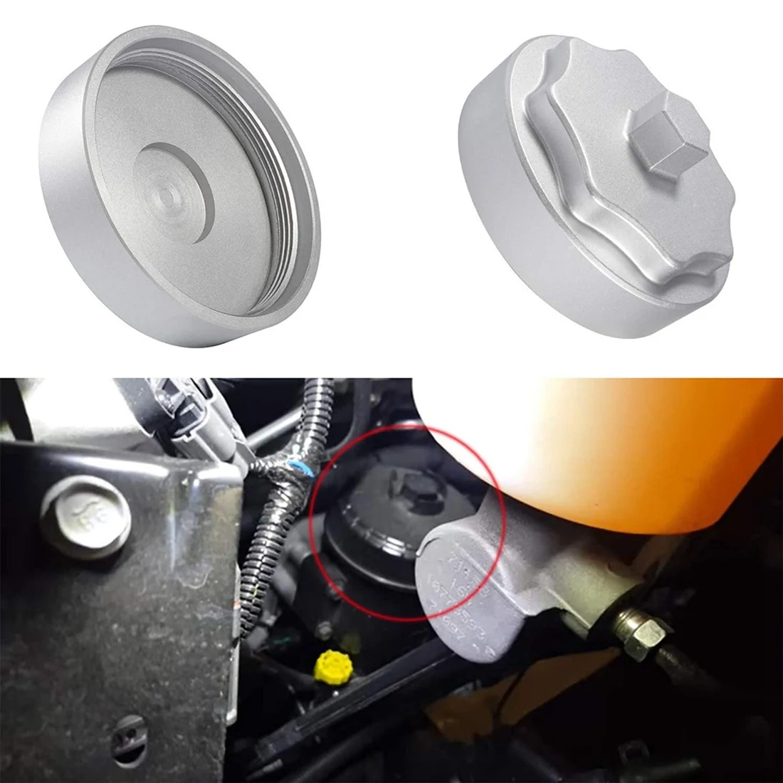 68065612 Замена крышки корпуса топливного фильтра AA для Ram 6 7 л 2500 3500 4500 5500 2010-2019