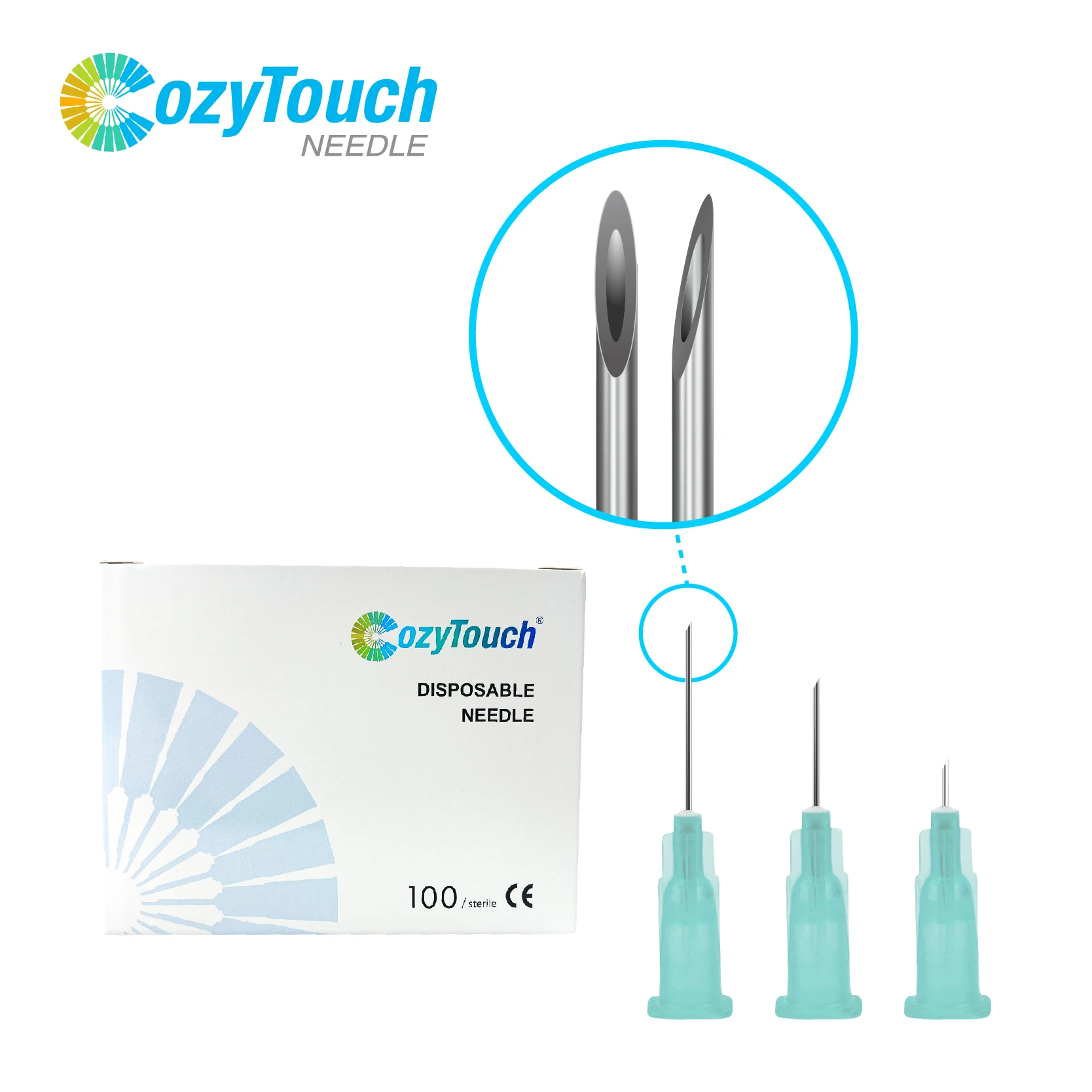 

CozyTouch disposable meso needle 30g 4mm 6mm 13mm 25mm mesotherapy injection needle for cosmetic body injection