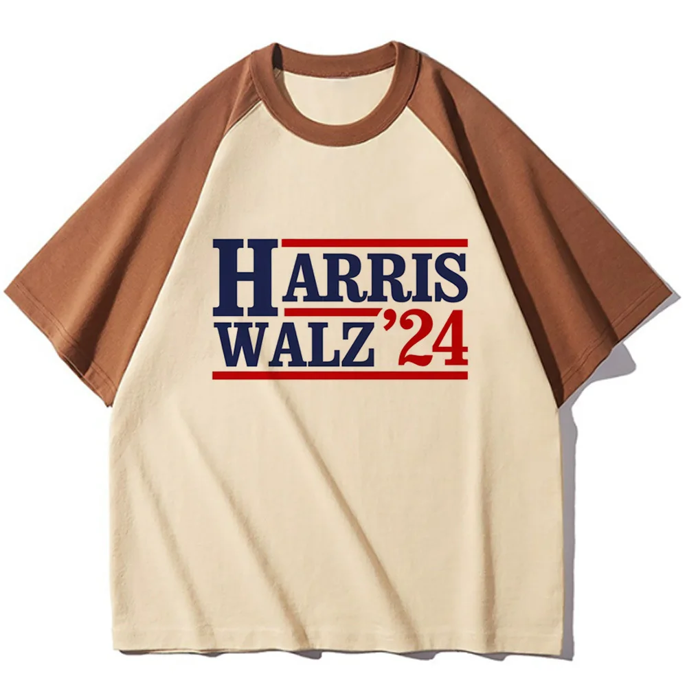 Женская футболка Харрис Walz модная в стиле хип-хоп панк университет графика Y2k