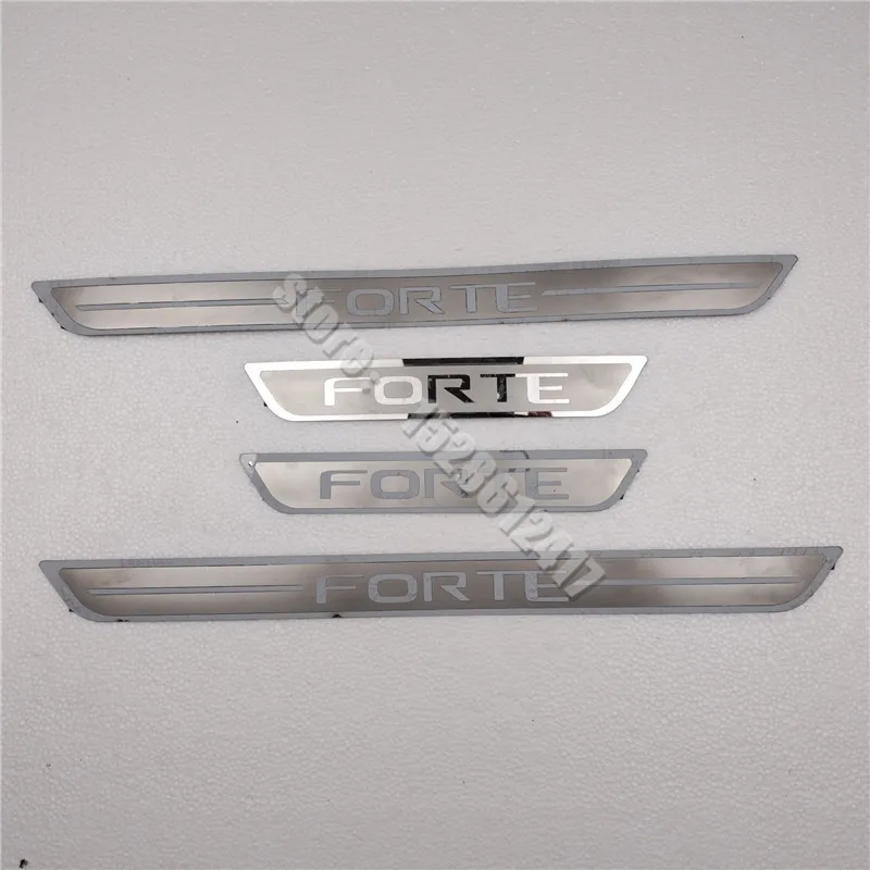 

for KIA Cerato/Forte 2009-2021 Door Sill Scuff Plate Kick Guard Pedal Threshold Step Protector Stainless for1