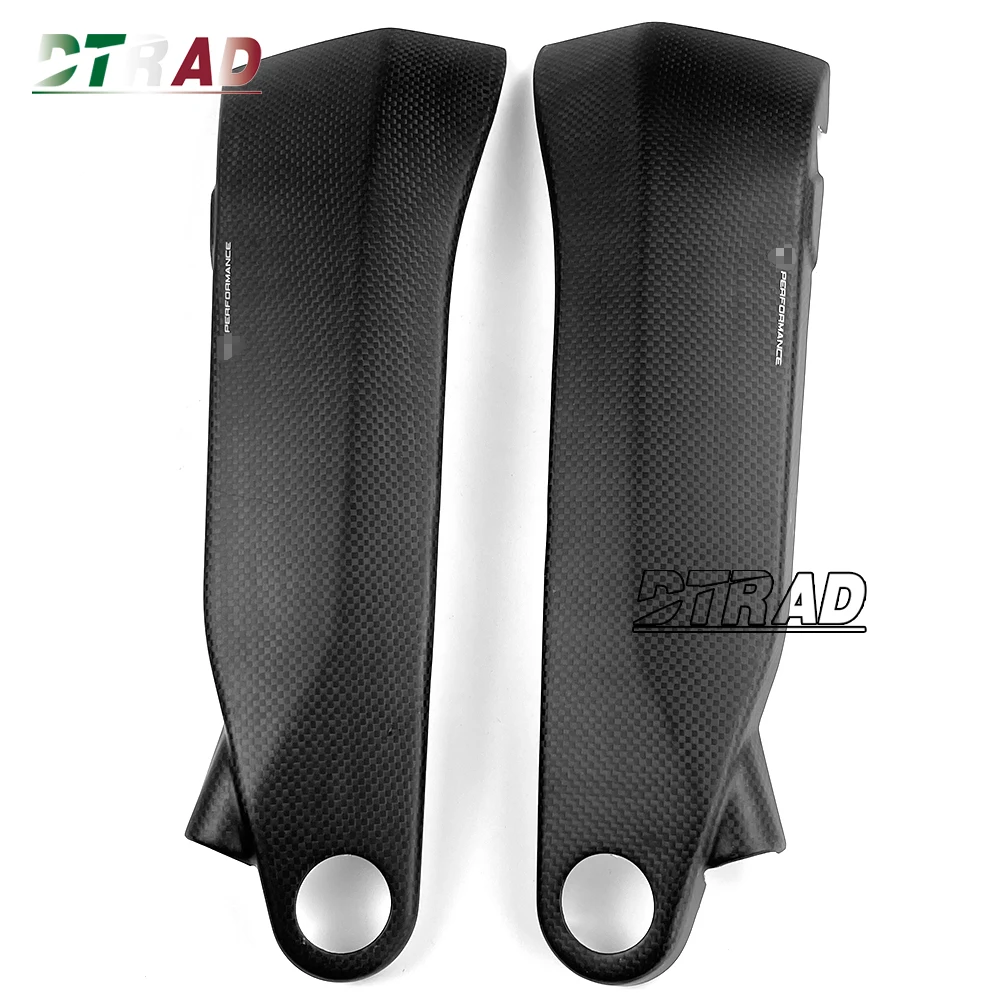 Для DUCATI Panigale V4 V4S V4R 2018-2023 крышки рамы из углеродного волокна, боковые панели топливного бака, комплект обтекателя, аксессуары для мотоциклов, логотип