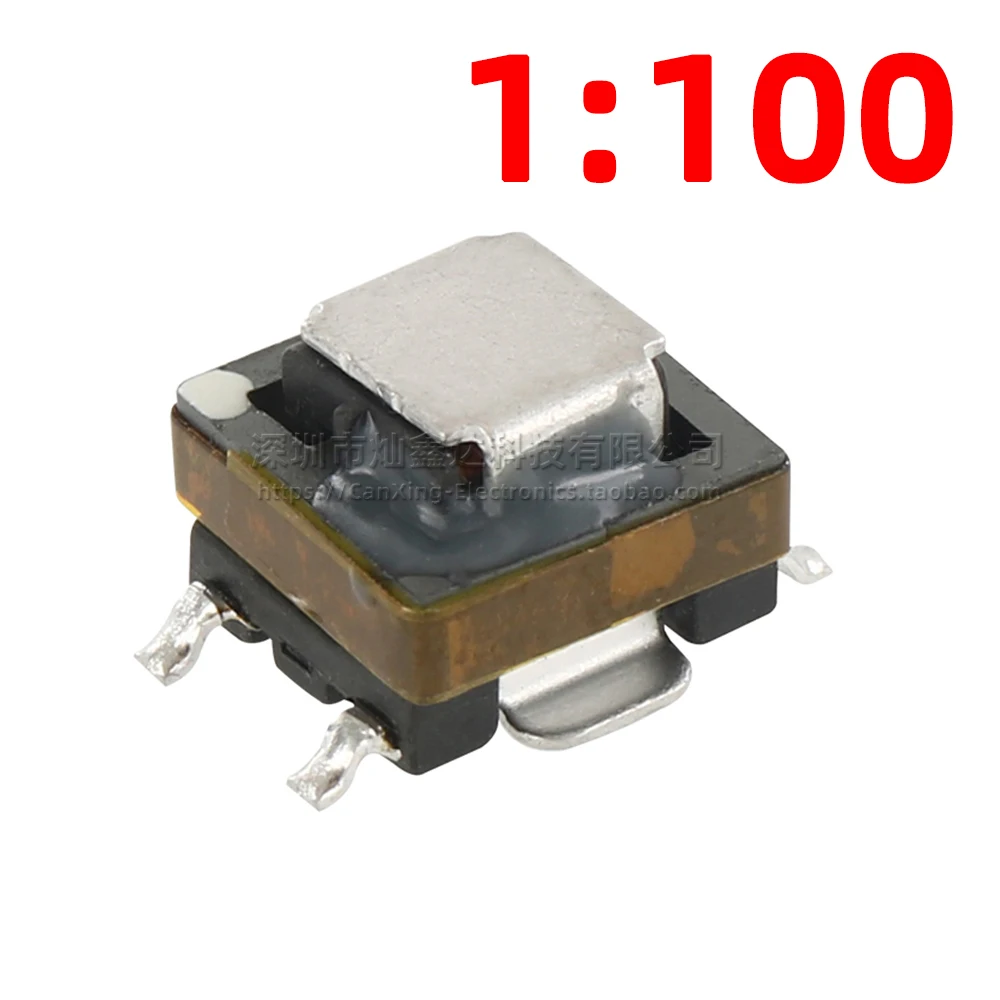 

SMD EE8.3 Тип SMT 30A Высокоточный датчик измерения трансформатора, передаточное число 1:50 1:100 1:150 1:200 1:300 Прецизионный датчик