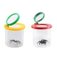 portable handheld magnifying glass children education toys insect feeding experimental observation box 3x6x magnifier