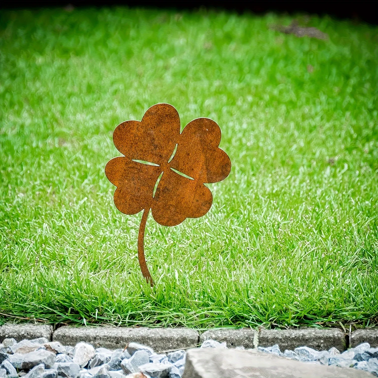 Высококачественный Садовый Кол Легко Вставляемый Ржавый Орнамент Для Садового