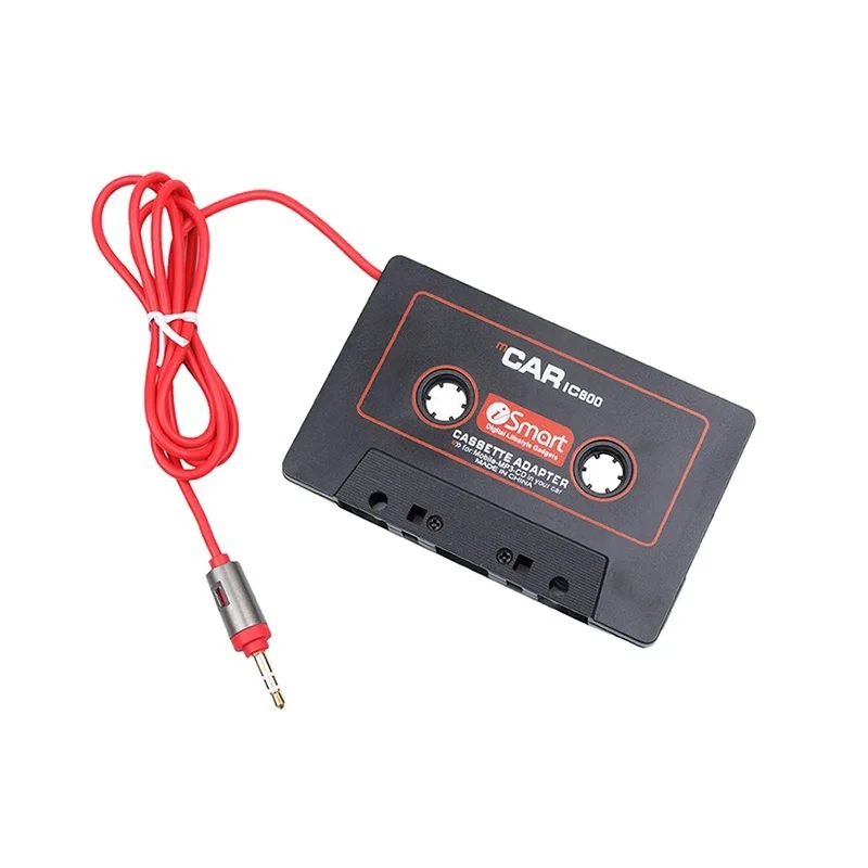 3.5mm Jack Car Cassette Tape Adapter Cassette Mp3 Player Converter for IPod for IPhone MP3 AUX Cable CD Player