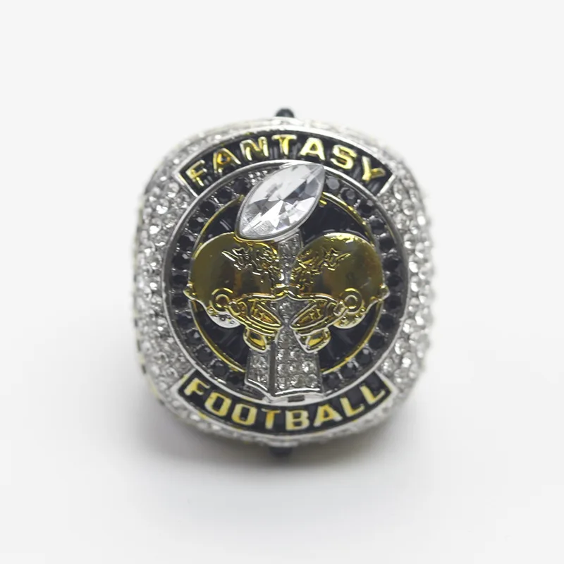 

New 2023 Fantasy Football League FFL Championship Ring Championship Souvenir Collection Personalized Ring Fan Ring