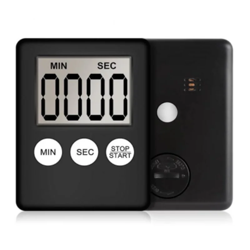 

Ultra-thin square multifunction timer Kitchen Baking timer reminder mini countdown electronic timer
