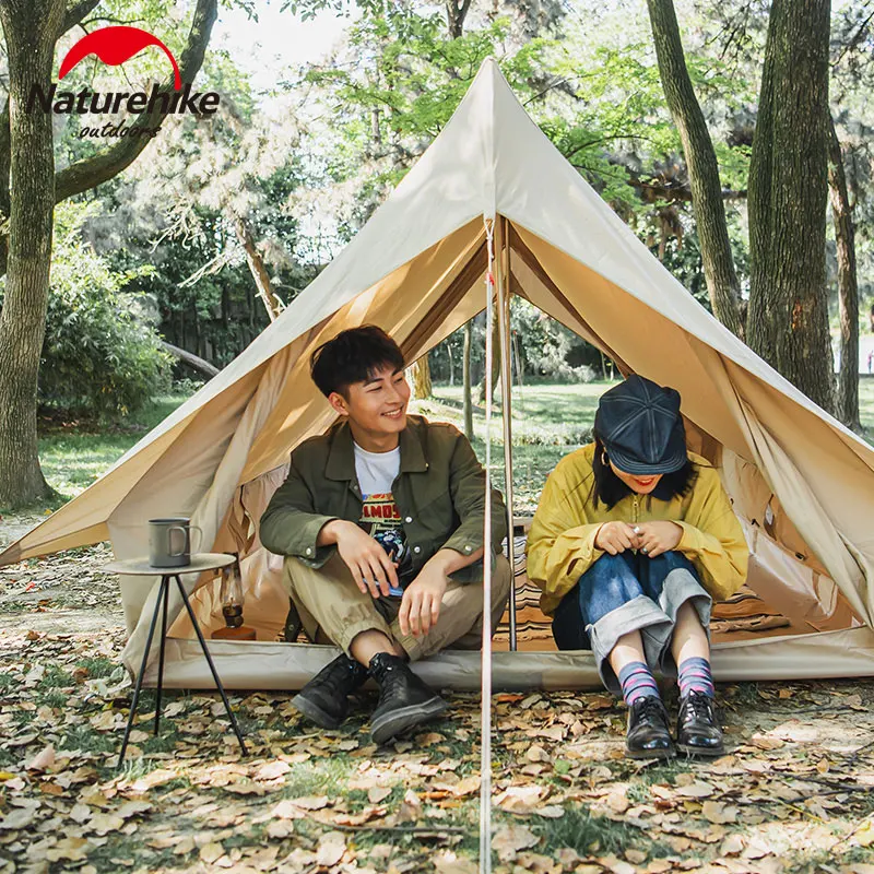 Naturehike HENG NH Кемпинг Хлопковая палатка на крышу башня 1 ~ 2 человека Портативная