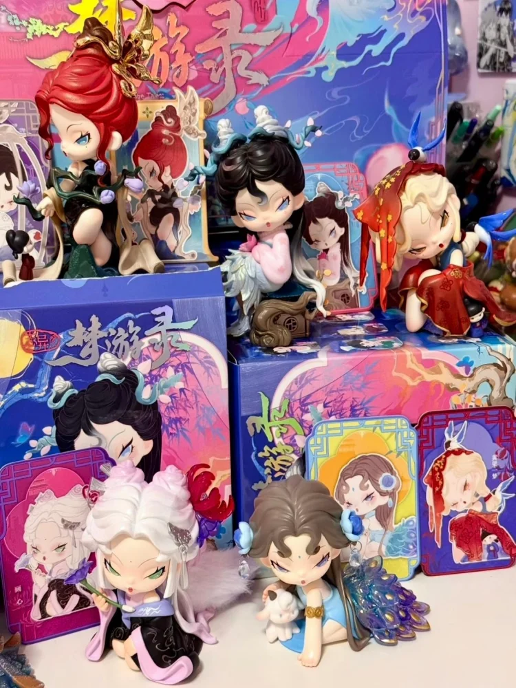 Фото Серия Blindbox DoDo Nami Strange Tales The Wonderland: Фигурка DoDoNami, Загадочная коробка, Аниме-фигурка Нами, Модель-сюрприз, Игрушка-сюрприз №4
