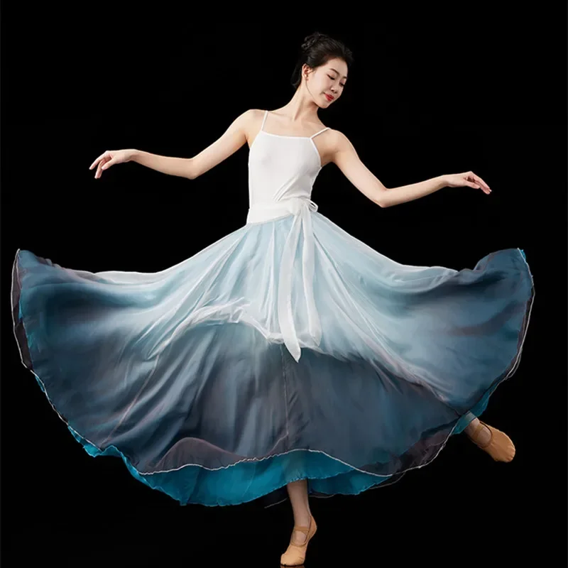 Женское вечернее платье с градиентом элегантное для танцев в классическом