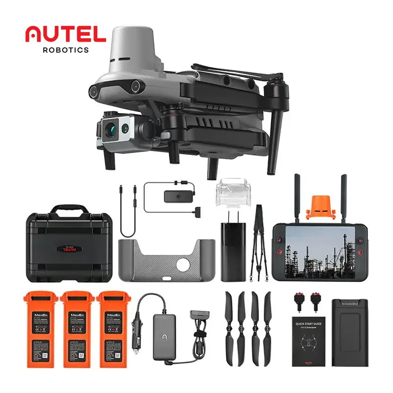 

Autel Robotics EVO II Dual 640T RTK V3 With Thermal Camera And Visible Light Camera Folding Drone Camera Mini Drone