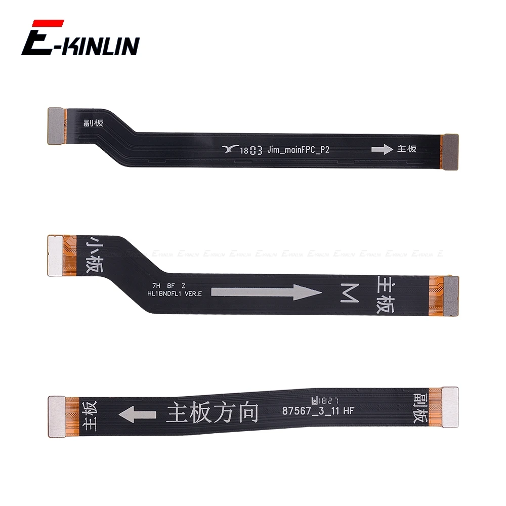 Гибкий кабель для подключения материнской платы к ЖК-дисплею HuaWei Honor Play 8A 7C 7A 7X 6C 6A