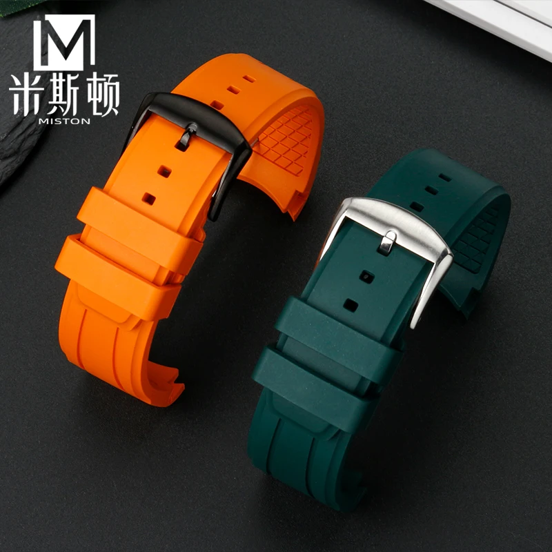 Ремешок Arc mouth подходит для часов Tissot 1853 Chrono XL series T116 sports ремешок из